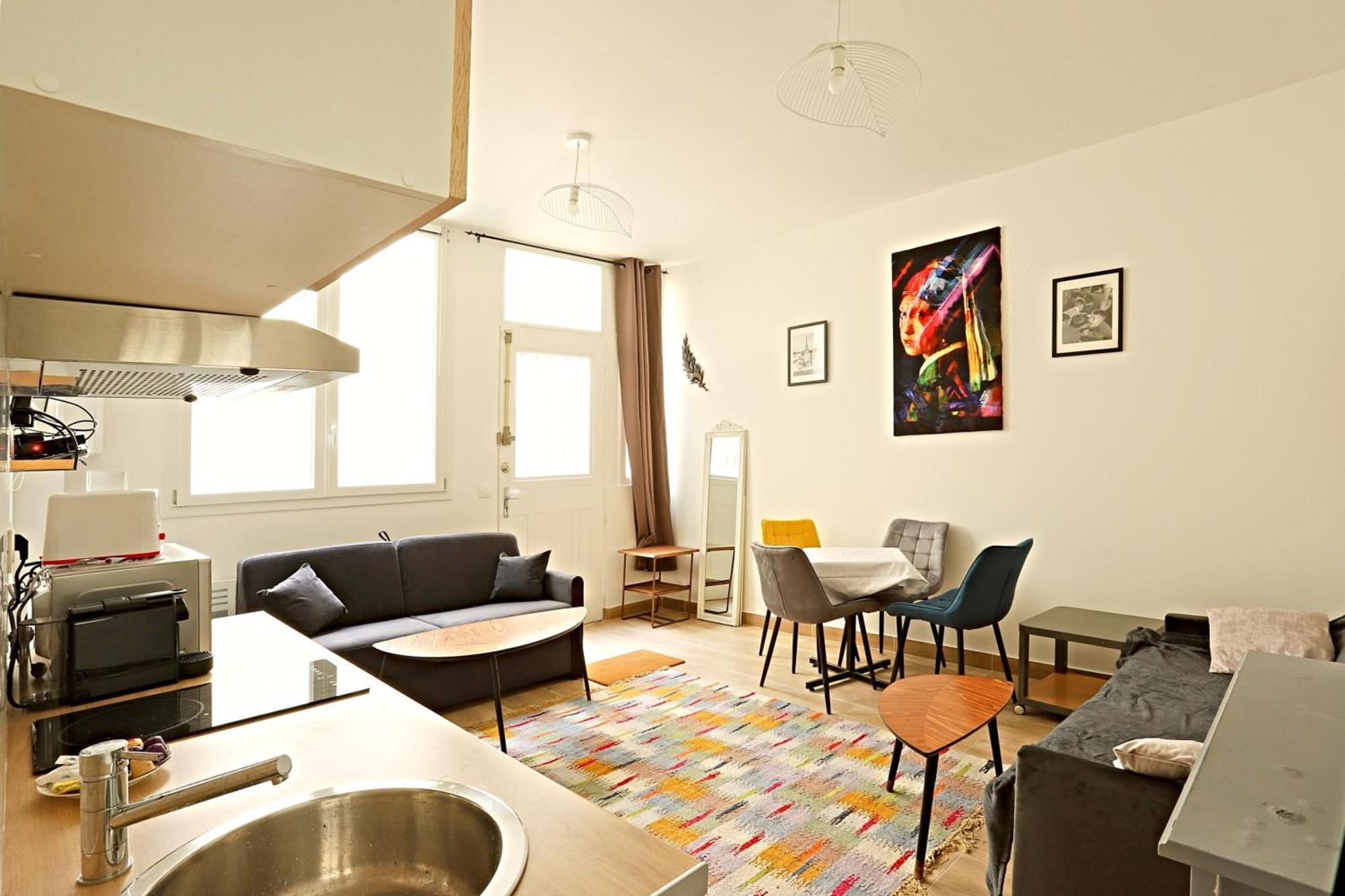 Loft Studio Marais Vertbois Parigi Esterno foto